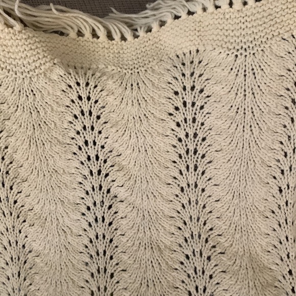 Other - Vintage Handmade Knit Blanket